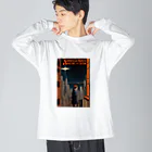 Chop Storeの Futuristic ビッグシルエットロングスリーブTシャツ