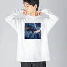 AQUAMETAVERSEの未確認飛行物体　なでしこ1478 Big Long Sleeve T-Shirt