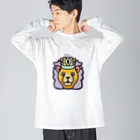 sawaグッズのがおーライオン Big Long Sleeve T-Shirt