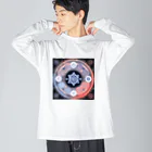 幻想の館の不思議模様・円 Big Long Sleeve T-Shirt