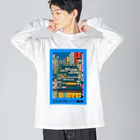 Chop Storeのネオ江戸時代 ビッグシルエットロングスリーブTシャツ