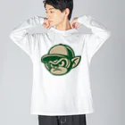 Omiya_ JAP_038のRCW_Gorilla_gr Big Long Sleeve T-Shirt