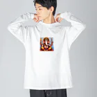 ganeshaの人々を励ますガネーシャ Big Long Sleeve T-Shirt