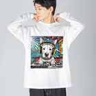 Bull Terrier ParadeのDJヴィンセント Big Long Sleeve T-Shirt