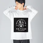 アニマルアーティファクトのジェントルなゴリラ Big Long Sleeve T-Shirt