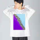 BEYOND_BEYONDの紫浄土 ビッグシルエットロングスリーブTシャツ