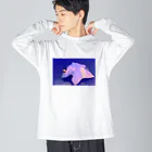 ℚ-処のおばけねこ Big Long Sleeve T-Shirt