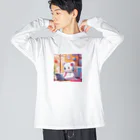 hono想(そう)イタグレ日記の僕だって音楽聞くよ Big Long Sleeve T-Shirt