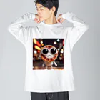 sakao7のピザら Big Long Sleeve T-Shirt