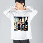 Anime_Ijindenの美と愛の女神アフロディーテ A〜Aphrodite A goddess of beauty and love〜 Big Long Sleeve T-Shirt