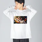 UNIQUE〜AIアートショップ〜の花の妖精① Big Long Sleeve T-Shirt