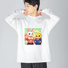 jyabajyaの親愛なる君と僕‐ダサカワVer. Big Long Sleeve T-Shirt