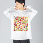 CHIKUSHOの色々な果物 Big Long Sleeve T-Shirt