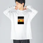 milの雨上がりの静寂 Big Long Sleeve T-Shirt