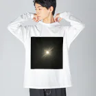 そらの３月の満月 Big Long Sleeve T-Shirt