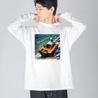 yoimonodeのうさぎくんの大冒険！2 Big Long Sleeve T-Shirt