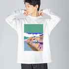 momo_emiの昔と猫 Big Long Sleeve T-Shirt