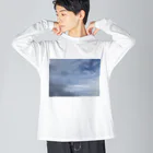 そらの4月16日　吹き荒れる風と雲 Big Long Sleeve T-Shirt