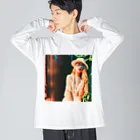 halpeeのgirl１ Big Long Sleeve T-Shirt