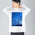 kayuuの神秘的な青い世界 Big Long Sleeve T-Shirt