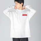 HIDACCHI-OUTDOORの『ブッシュクラフトしておりますw』グッズ ビッグシルエットロングスリーブTシャツ