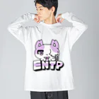 ムラサキゲジゲジのオンラインショップの16性格タコちゃんず ENTP Big Long Sleeve T-Shirt