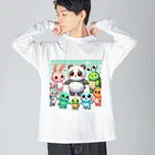 sohana92のかわいい動物たち Big Long Sleeve T-Shirt