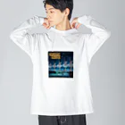 GimamuraのMidnight Sonata Big Long Sleeve T-Shirt