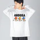 ANDORAのANDORA DOGS ビッグシルエットロングスリーブTシャツ