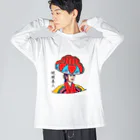 kayuuの琉球美人 ビッグシルエットロングスリーブTシャツ