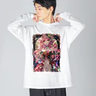 シロクマペンギンのローズプリンセス（プレミアムバージョン） Big Long Sleeve T-Shirt