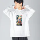 rimonennファミリーの自然の神様 Big Long Sleeve T-Shirt