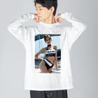 bijinngasyokuninのイベントコンパニオン Big Long Sleeve T-Shirt