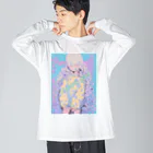 じょいちぃのPastel girl「パステルガール」 Big Long Sleeve T-Shirt