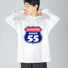 POWERSのGoGo Dancers ビッグシルエットロングスリーブTシャツ