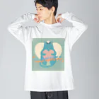 きなこのHappy Lifeのhappiness Big Long Sleeve T-Shirt