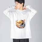 Lira-0011のLira天使シリーズ Big Long Sleeve T-Shirt