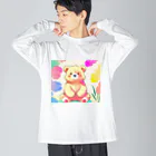 いちごソーダのくまのマフィン Big Long Sleeve T-Shirt