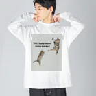 catnip factoryのJUMP more！ Big Long Sleeve T-Shirt