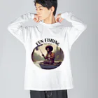 yukiyuki93のfishing lifeオリジナル Big Long Sleeve T-Shirt