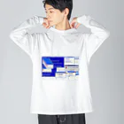 CHOUCHOU_シュシュの…error… ビッグシルエットロングスリーブTシャツ