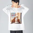 NanikatonanikaのDoratoTama Big Long Sleeve T-Shirt