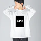 High!?の420/ Big Long Sleeve T-Shirt