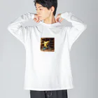 ninja-IuBUHxIrRuADのちゃりしゃーく Big Long Sleeve T-Shirt