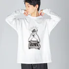 まーもっと部屋のマーモット親方 Big Long Sleeve T-Shirt