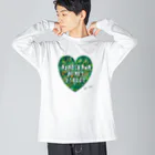 nissyheartのASAHIKAWA HEART STREET Big Long Sleeve T-Shirt