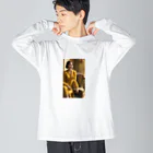 saoc11039の上品 Big Long Sleeve T-Shirt