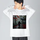 中村マコトの雨の中の侍2 Big Long Sleeve T-Shirt