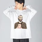 mnc_shopの坊主くんと赤ちゃん、過去編 Big Long Sleeve T-Shirt