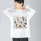 nail_aphroditeの感情豊かなキッチン用品たちの楽しい会話 Big Long Sleeve T-Shirt